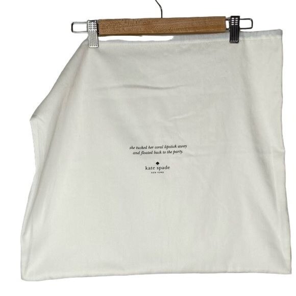 kate spade Handbags - Kate Spade, dust bag for purses and handbags cream colored 19” x 17.5”